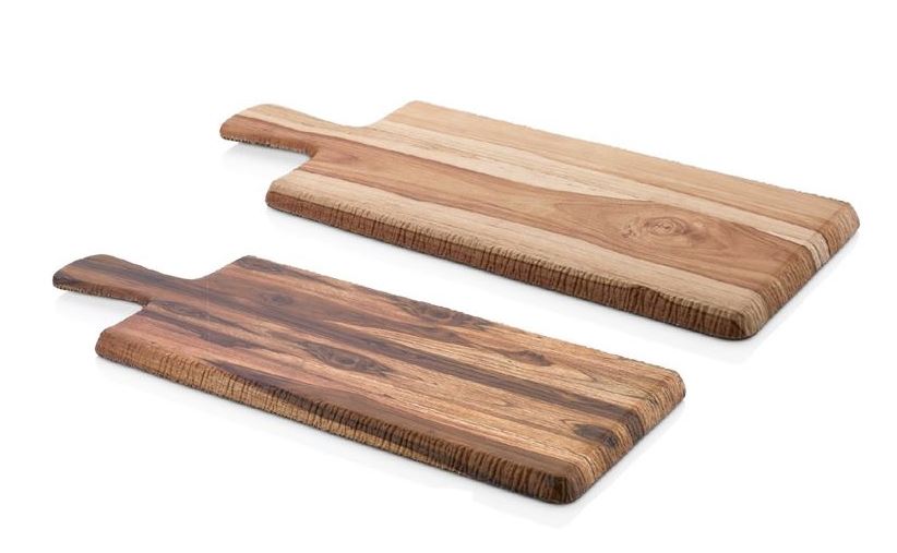 Wood Effect Handled Rectangular Board