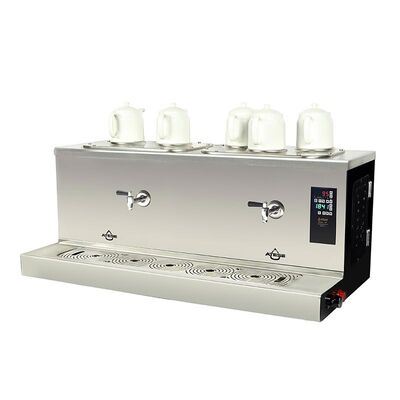 Ateşe Cappadocia Smart Plus Çay Kazanı, 5 Demlik, 30+30 L, Gaz+Elektrikli, Statik Boyalı