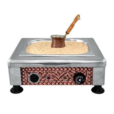 Ateşe Eren Kumda Kahve Makinesi, Termostatik, Statik Boyalı