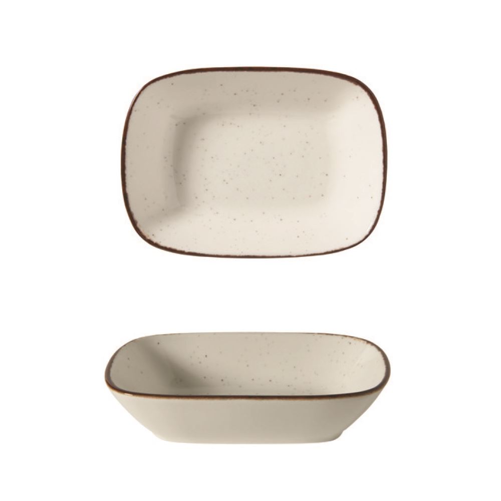 Enternasyonel Kare Kayık Tabak