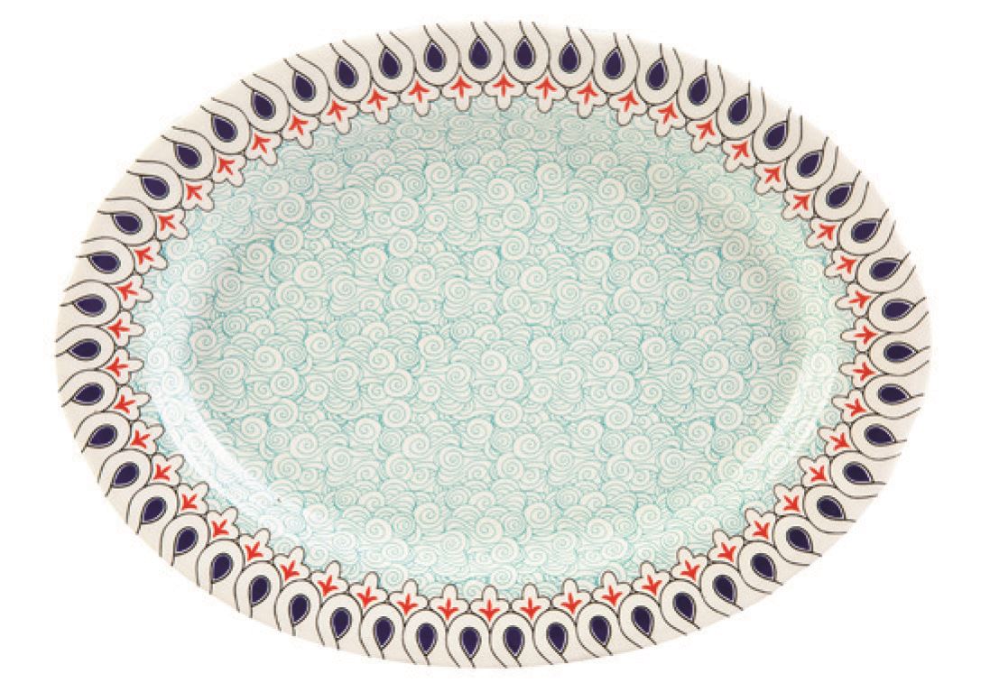 Oval Plate