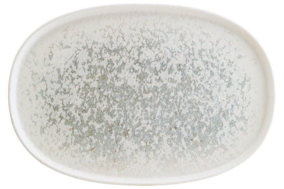 Lunar Ocean Porcelain Plain Plate 34 cm