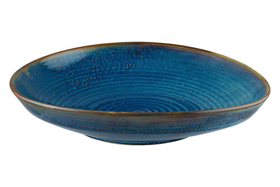 Sapphire Porcelain Deep Plate