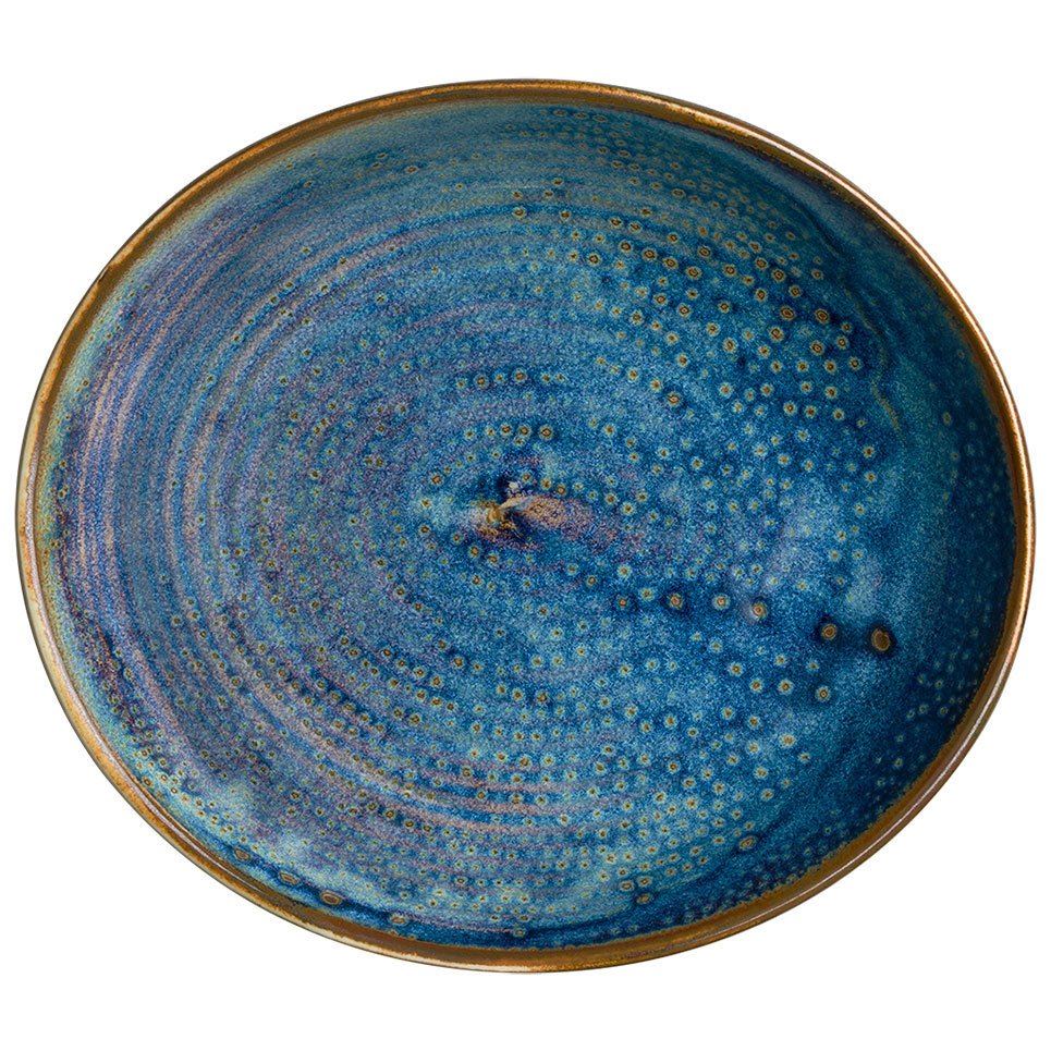 Sapphire Porcelain Plain Plate 14 cm
